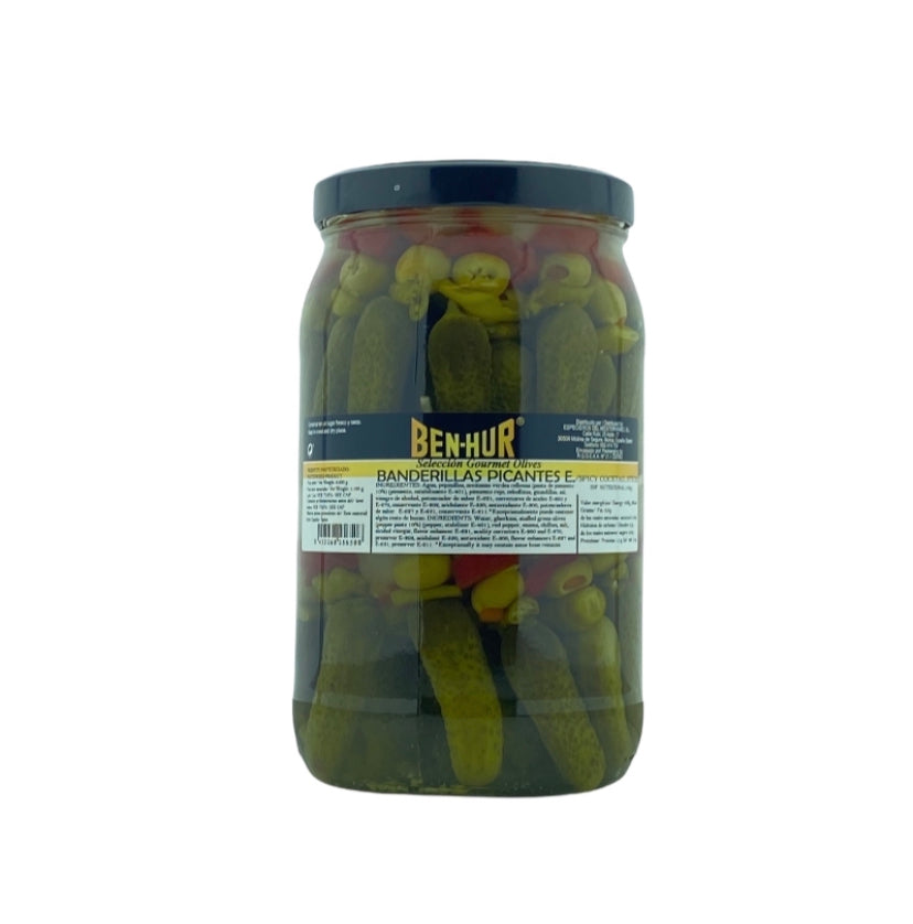 BANDERILLAS PICANTES 1/2 GALON 1.1 KG