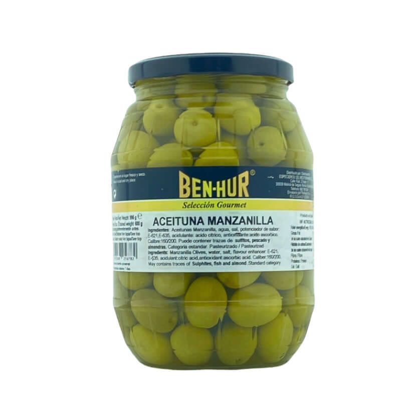 MANZANILLA FLAVOR ANCHOVY 160/200 BARRILITO 600 GRS