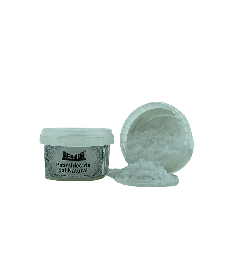 PIRAMIDES DE SAL NATURAL TARRINA 125 GRS
