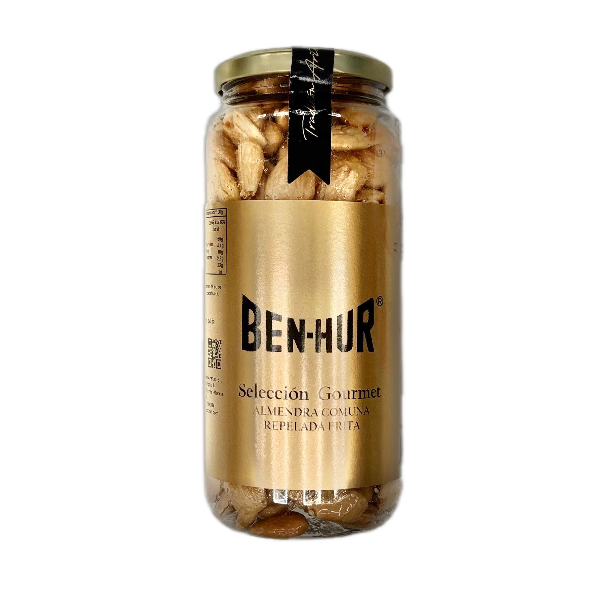 BEN-HUR ALMENDRA COMUNA FRITA TARRO 215 GRS