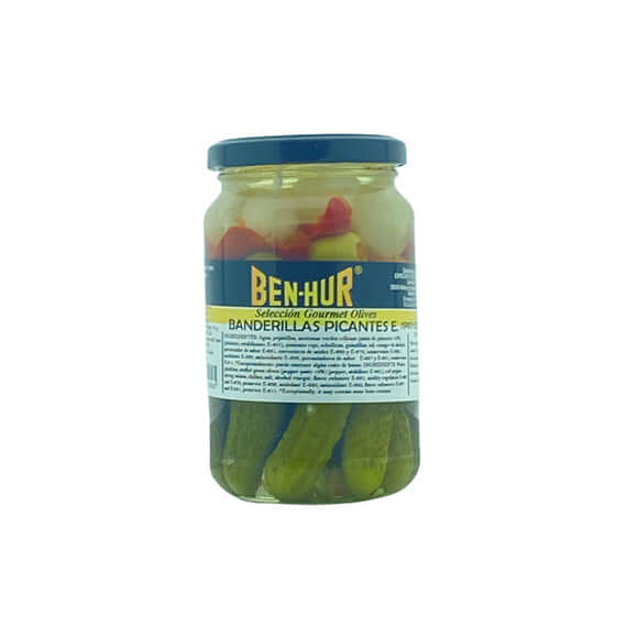 BANDERILLAS PICANTES T.CRISTAL 175 GRS