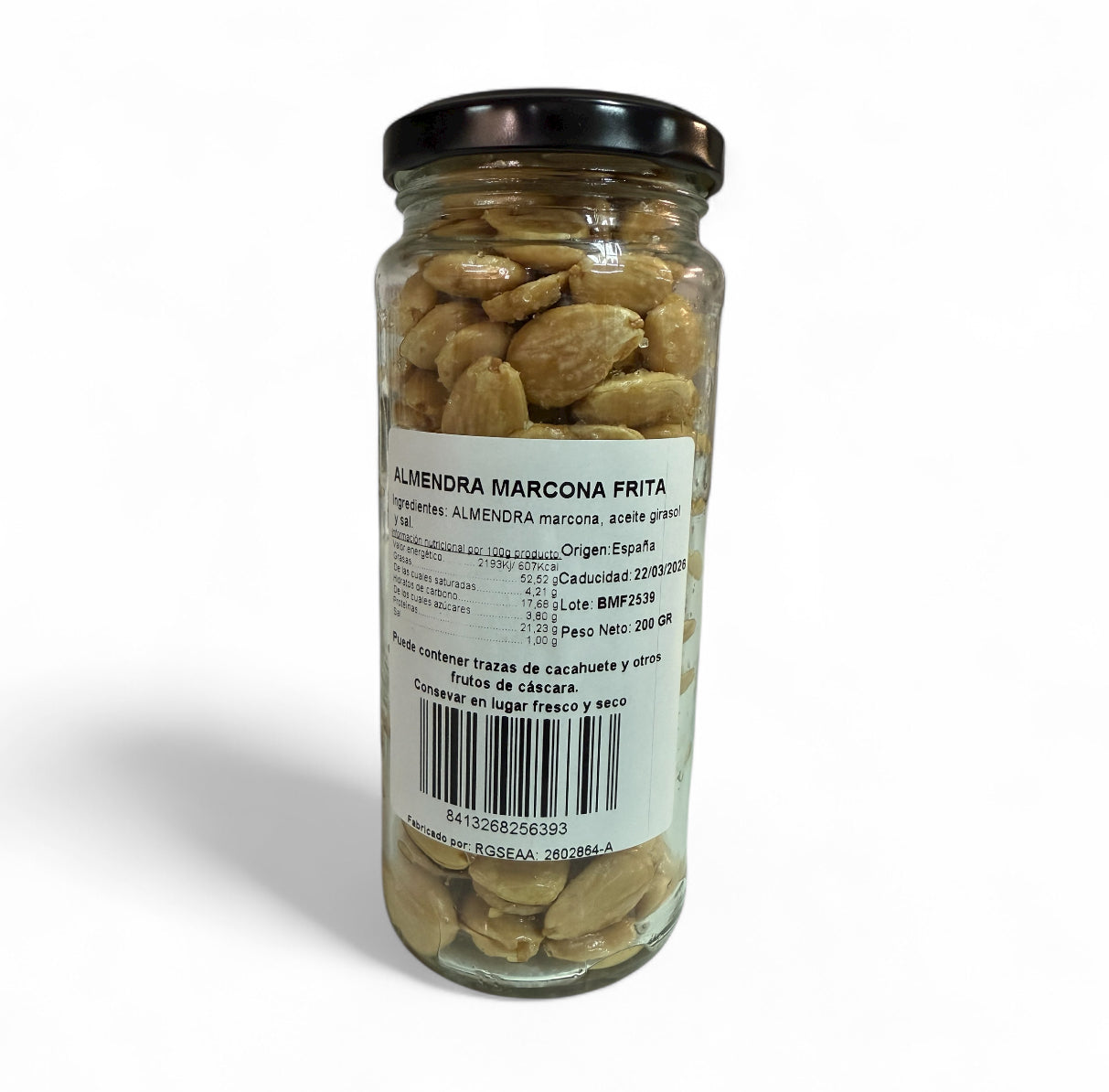 BEN-HUR ALMENDRA MARCONA TARRO CRISTAL 200 GRS