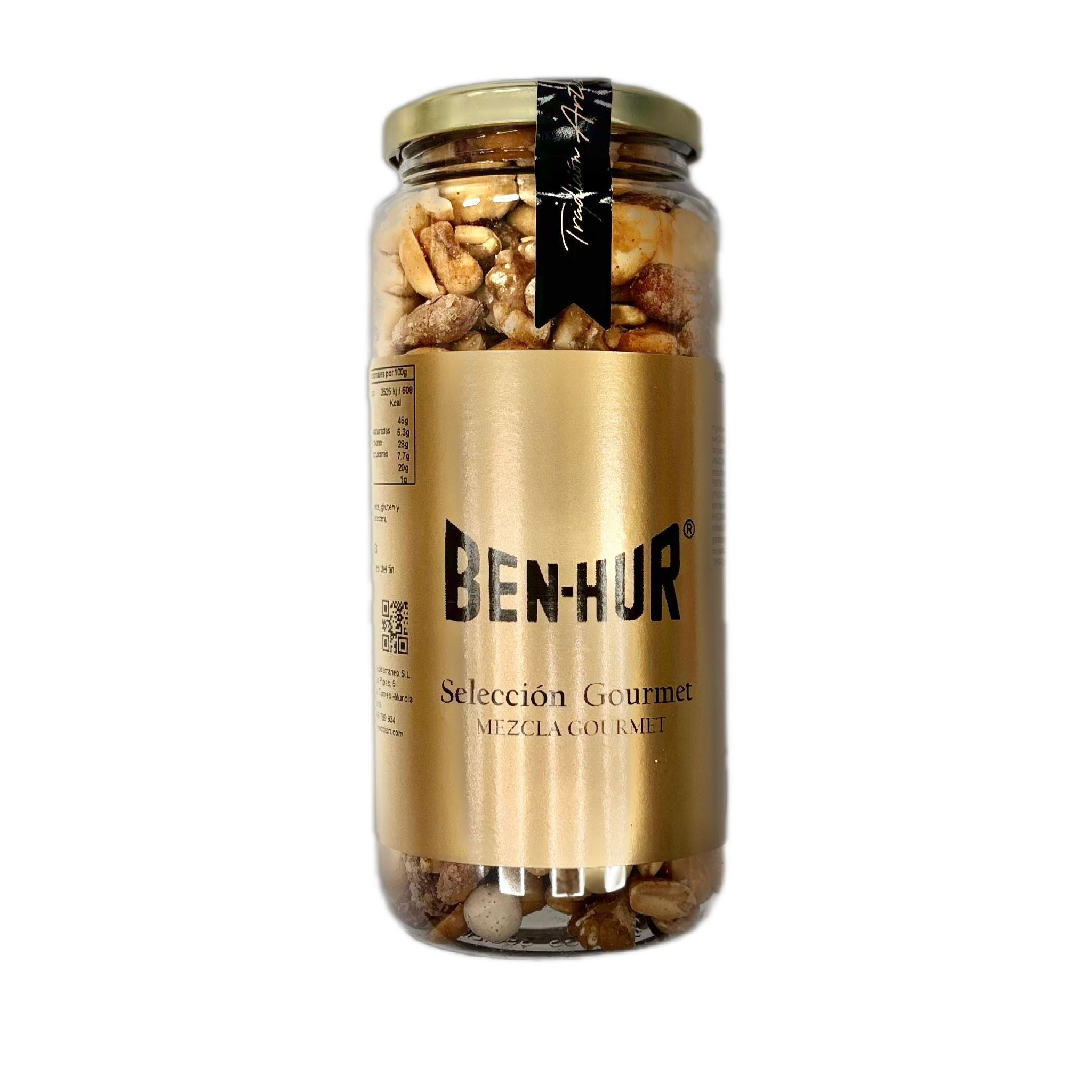 BEN-HUR MEZCLA FRUTOS SECOS GOURMET TARRO 370 GRS
