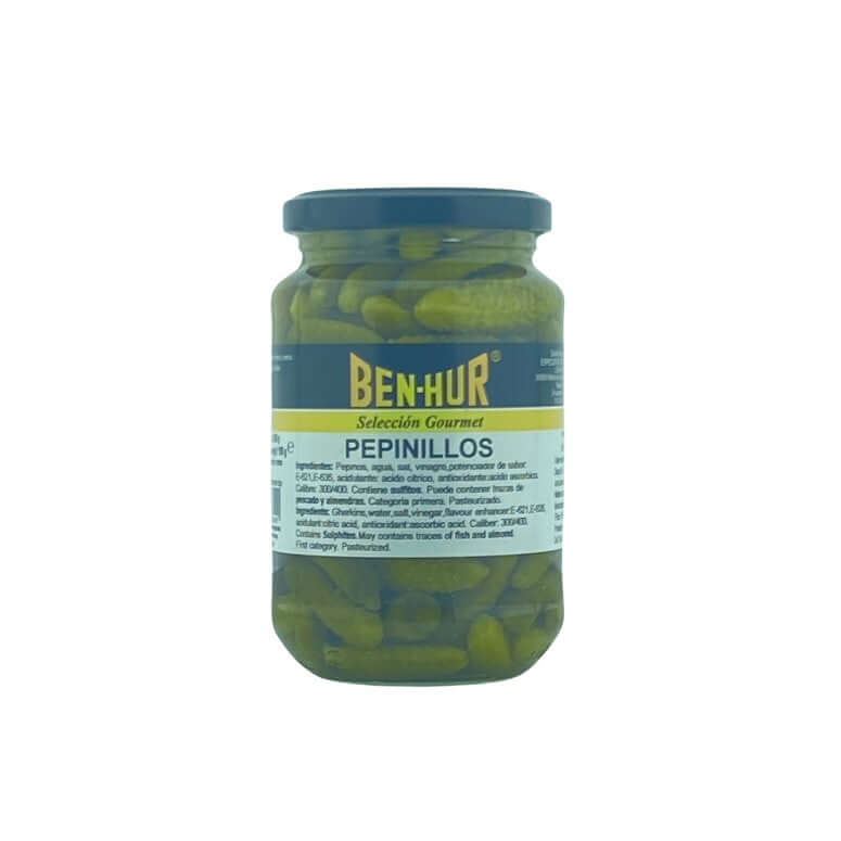 PEPINILLOS EXTRA 300/400 T.CRISTAL 175 GRS